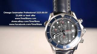 Omega Seamaster Professional 22258000 300M Chrono Diver [upl. by Enitsirk]