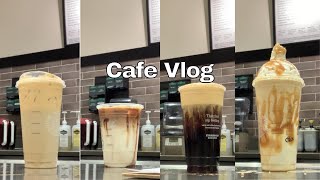 Target Starbucks Cafe Vlog  Fall Drinks  ASMR [upl. by Magree]