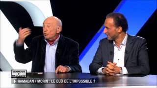 Paris Première  Zemmour et Naulleau  Avec dEdgar Morin et Tariq Ramadan [upl. by Nauqyaj]