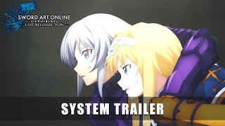 SWORD ART ONLINE Last Recollection — System Trailer [upl. by Louella253]