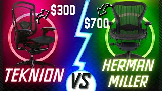 Herman Miller Aeron vs Teknion Nuova Contessa Which Offers the Best Value for Money [upl. by Lichtenfeld]