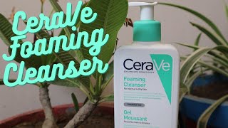 CeraVe Foaming Cleanser Review  Where to Buy in India [upl. by Onitnerolf530]