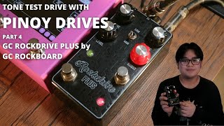 Pinoy Drive Pedals GC Rockdrive Plus by GC ROCKBOARD Demo [upl. by Darmit627]