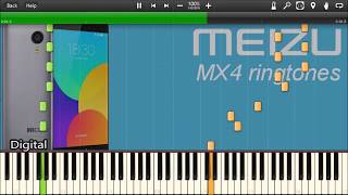 MEIZU RINGTONES IN SYNTHESIA [upl. by Nytsirc427]