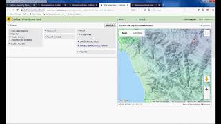 Calflora Adding a point location in Plant Observation Entry [upl. by Pelmas]