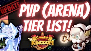 Updated Nov 2021 PVP Arena Tier List Frost Queen amp Cotton  Cookie Run Kingdom [upl. by Hollister477]