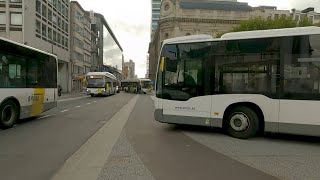 Bussen van de Lijn Antwerpen en SintNiklaas [upl. by Nogem]