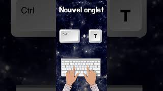 Raccourci clavier pour ouvrir rapidement un nouvel onglet sur un navigateur web windows [upl. by Lemuela]