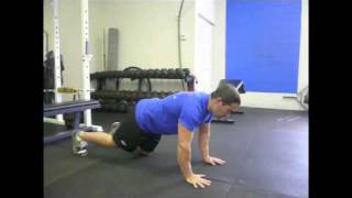 New Push Up Variation  The Push Back Push Up [upl. by Elyk]