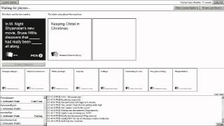 CARDS AGAINST HUMANITY ONLINE  Pretend Youre Xyzzy  Game 1 Part 1 [upl. by Chantalle]