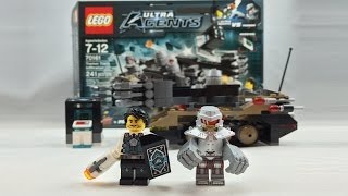 LEGO Ultra Agents Tremor Track Infiltration Review 70161 [upl. by Grizelda]