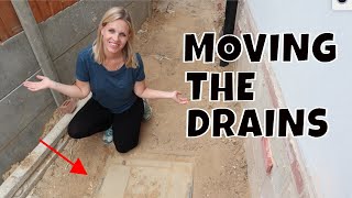 MOVING DRAINS Home extension vlog [upl. by Anailuig]