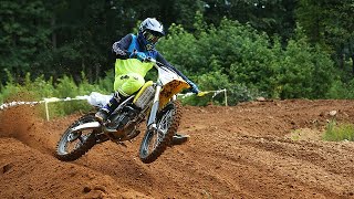 2018 Suzuki RMZ250  First Impression Video  TransWorld Motocross [upl. by Ecenahs]