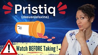 What you MUST Know BEFORE Taking Pristiq desvenlafaxine [upl. by Ardnuaek]