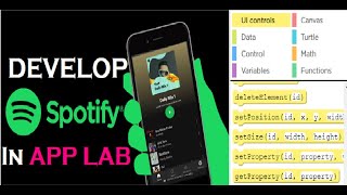 Spotify App  Learn To Make A Musical App in App Lab  Codeorg Project [upl. by Maurice]