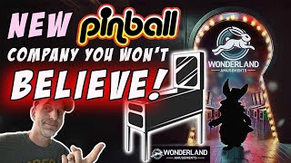 NEW PINBALL COMPANY amp Wait TIL You Hear What They Are Doing Wonderland Amusement [upl. by Cilurzo]