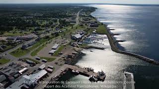 Caraquet Ville au NouveauBrunswick [upl. by Ahsitan241]