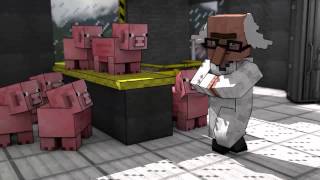 Creeper Science Lab Tour Preview  Minecraft Animation [upl. by Lopez772]