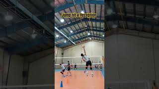 Volleyball Practice Reception volleyballlife [upl. by Siffre]