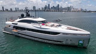 Columbus Yachts 40S Hybrid SuperYacht Tour [upl. by Ayatan94]