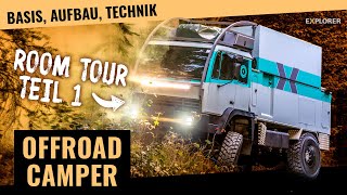 Expeditionsmobil selber bauen Offroad Wohnmobil Room Tour Teil 12 [upl. by Nnav945]