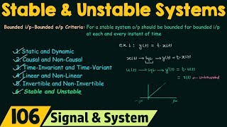 Stable and Unstable Systems [upl. by Wong]