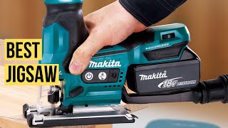 Best Jigsaw For Woodworking  Makita DJV185Z Barrel Handle Jig Saw Review [upl. by Davena]