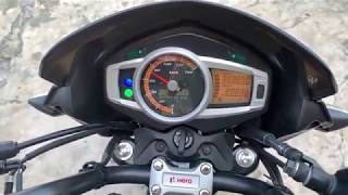 Hero Ignitor 125 I3s Glamour tablero y sonido del motor [upl. by Galvan]