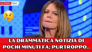 Paola Perego in lacrime La drammatica notizia pochi minuti fa purtroppo lei stata [upl. by Danae]