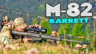 The M82 Barrett Legendary Sniper Rifle That Changed Warfare Forever [upl. by Notgnimer]