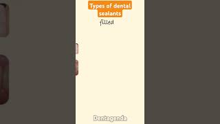 Types of dental sealants [upl. by Gnus]