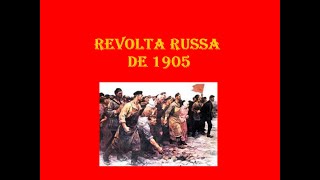 REVOLTA RUSSA DE 1905  HISTÓRIA EM MINUTOS [upl. by Ainat]