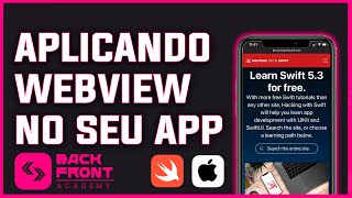 Como USAR WEBVIEW no seu APP usando o SWIFT [upl. by Ruff]