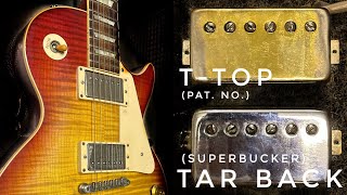 Superbucker Vs TTop  Vintage Gibson Humbucker Comparison [upl. by Shanon]