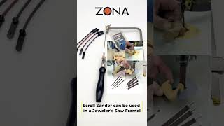 short Zonas Scroll Sanders for you Jewelers Saw Frame [upl. by Drauode]