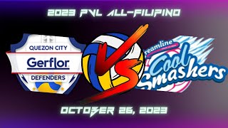 Gerflor vs Creamline Live Scores  2023 PVL AllFilipino Conference [upl. by Anewor]