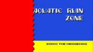 Sonic 2 Music Aquatic Ruin Zone [upl. by Gemoets]