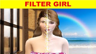 Filter Girl  Kwentong Pambata  Bibiboo TV Filipino Fairy tales [upl. by Neu]