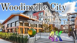 usa A Virtual Walking Tour Through WOODINVILLE City Serene amp Beautiful Scenic Parks amp Trails 4K [upl. by Lowenstein]