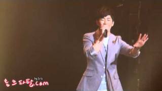 FANCAM 110403 Hottest Fanmeeting  2PM Junho  오빠화이팅 [upl. by Helen]