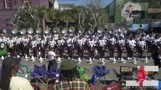 Texas Southern Marching Band Krewe of Thoth 2023 [upl. by Mitzi]