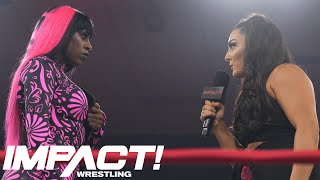 Trinity and Deonna Purrazo FACE OFF in Chicago  IMPACT August 3 2023 [upl. by Brandt149]