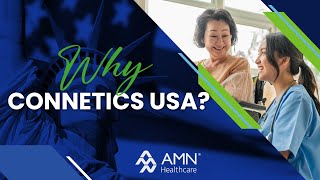 Why Connetics USA  Direct Hire for International Nurses [upl. by Aronael25]