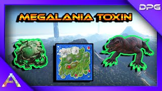 All Ways to get Megalania Toxin  ARK Survival Evolved The Island [upl. by Stormie]