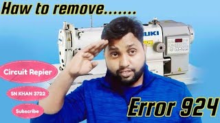 important program cp 18 DDL 87007 How to use DDL 8700 7 Juki sewing machine how to remove error [upl. by Eillim]