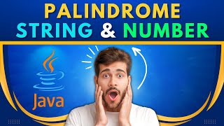 JAVA Tutorial  How to Write Palindrome Program in Java [upl. by Rauscher668]