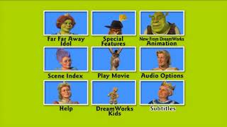 Shrek II DVD Menu Walkthrough [upl. by Polish]