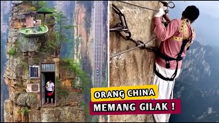 RATUSAN TAHUN TINGGAL DI ATAS TEBING WARGA CHINA MEMANG GILA [upl. by Tatman]