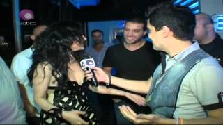 Haifa wehbe Interview after Lebanon World Supermodel [upl. by Elayor]