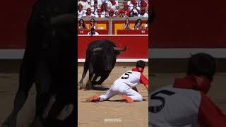 quiebro asier martin toros bravos Pamplona san Fermín 20242 [upl. by Allina774]